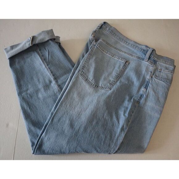 Old Navy 732462-00-1 Women's Plus Sz 20 Light Blue Mid-Rise Wow Boyfriend Jeans - Picture 8 of 9